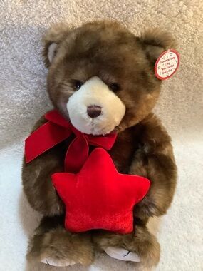 Gund Brown Plush Musical Bear 46410 When You Wish Upon A Star Working Toy w Tags